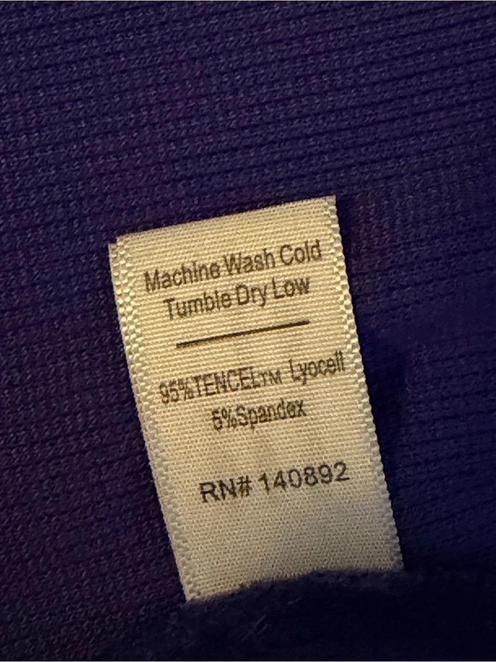 Marine Layer Royal Blue Ribbed Knit Top